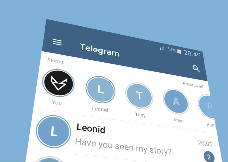 استوری تلگرام - معرفی کامل